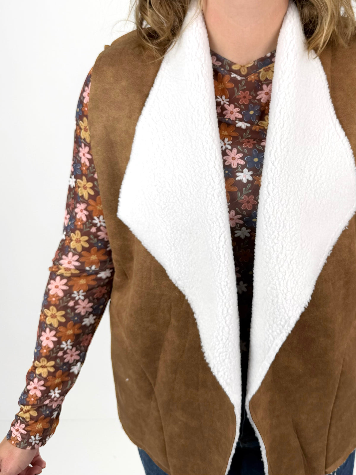 Blakeley Collins Suede Vest {XS-3X} - KaraMarie