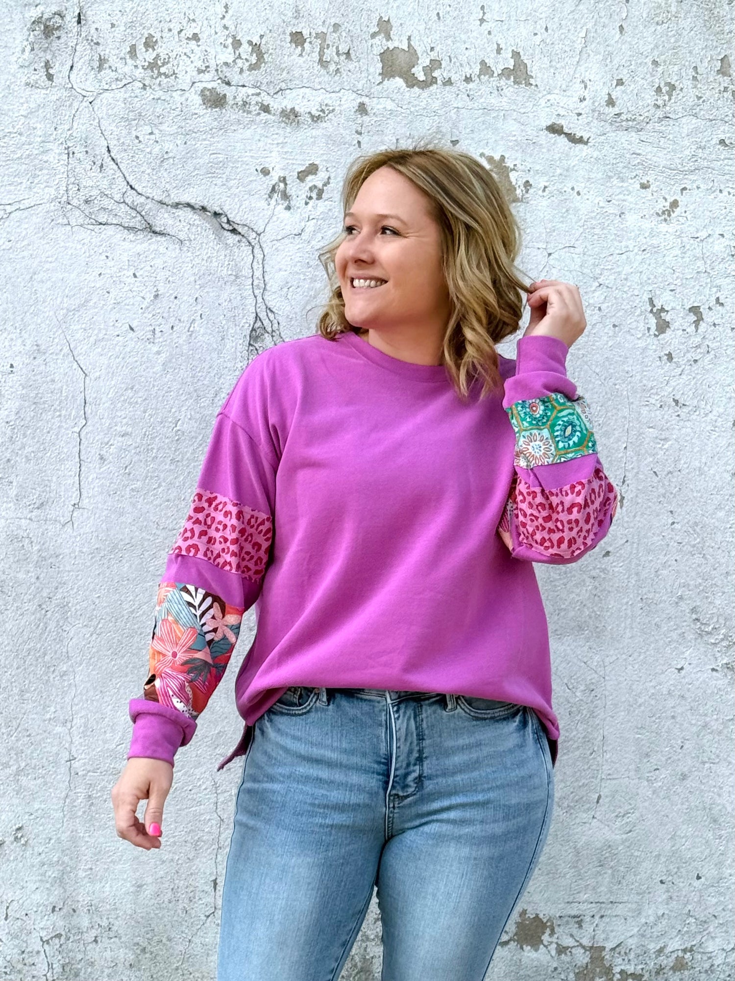 Mix Me Up Top - Orchid {S-L} - KaraMarie