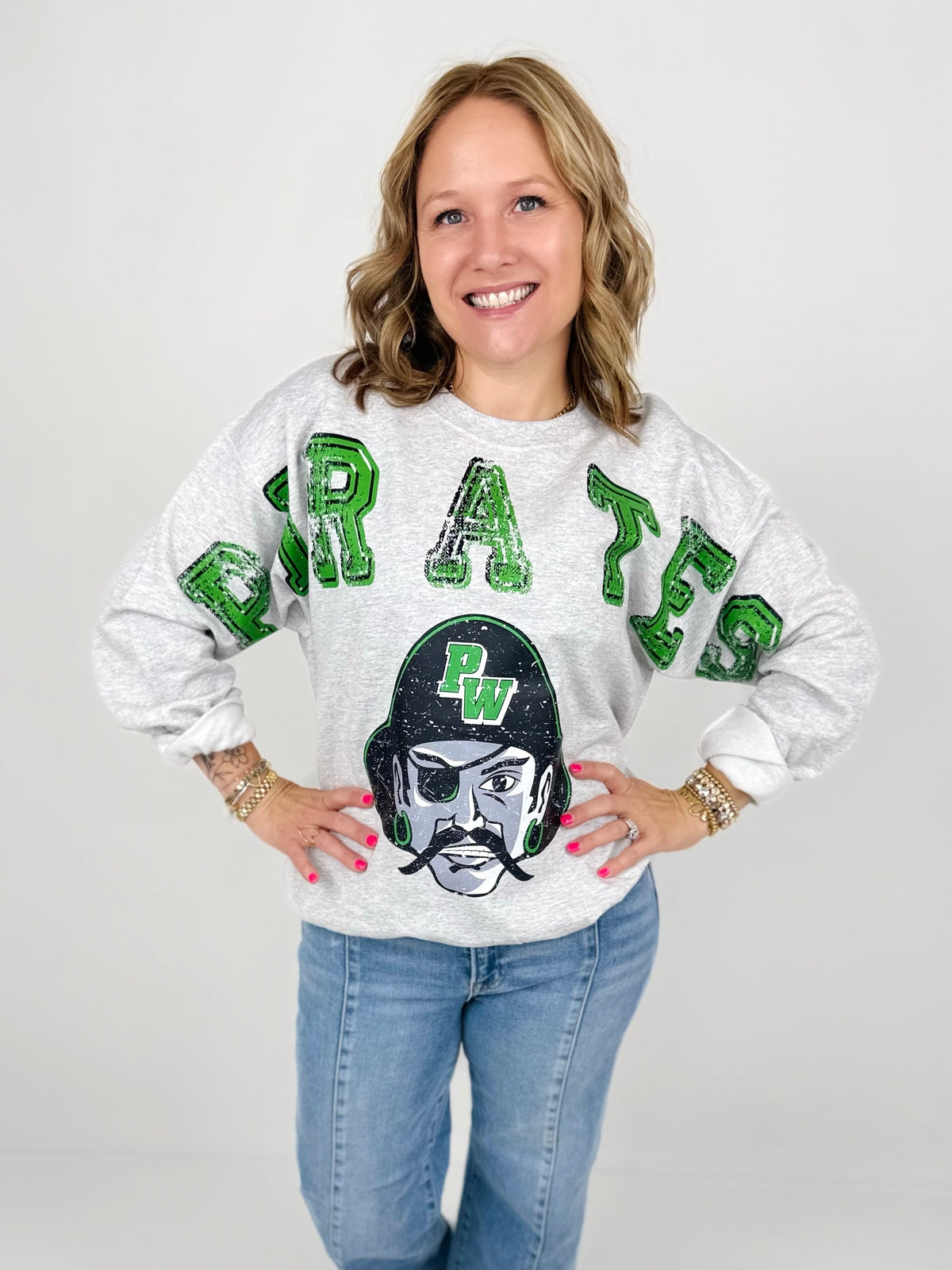 PIRATES Game Day Graffiti Sweatshirt {S-3X}