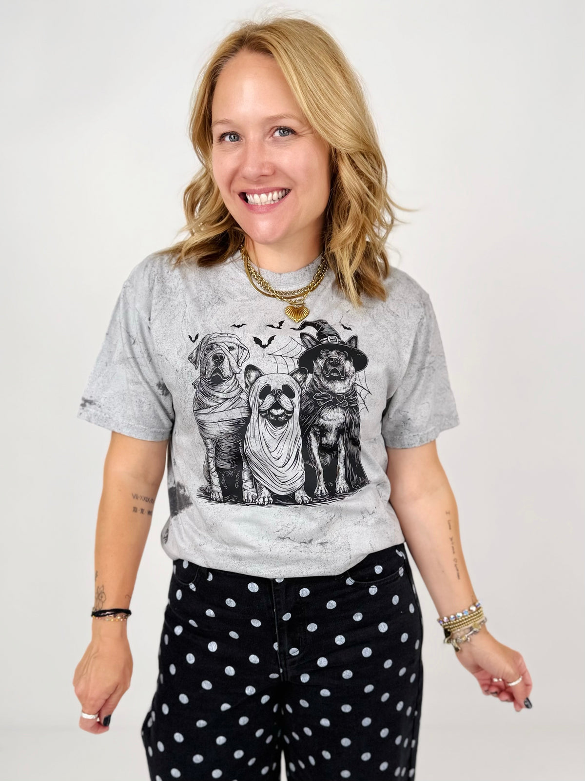 Trick or Treat Dogs Graphic Tee {Custom Order!}