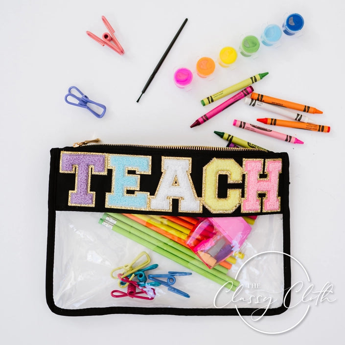 TEACH Clear Pouch - KaraMarie