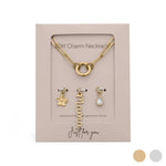 Charm Necklace Gift Set {Multiple Styles! Gold/Silver Metal} - KaraMarie