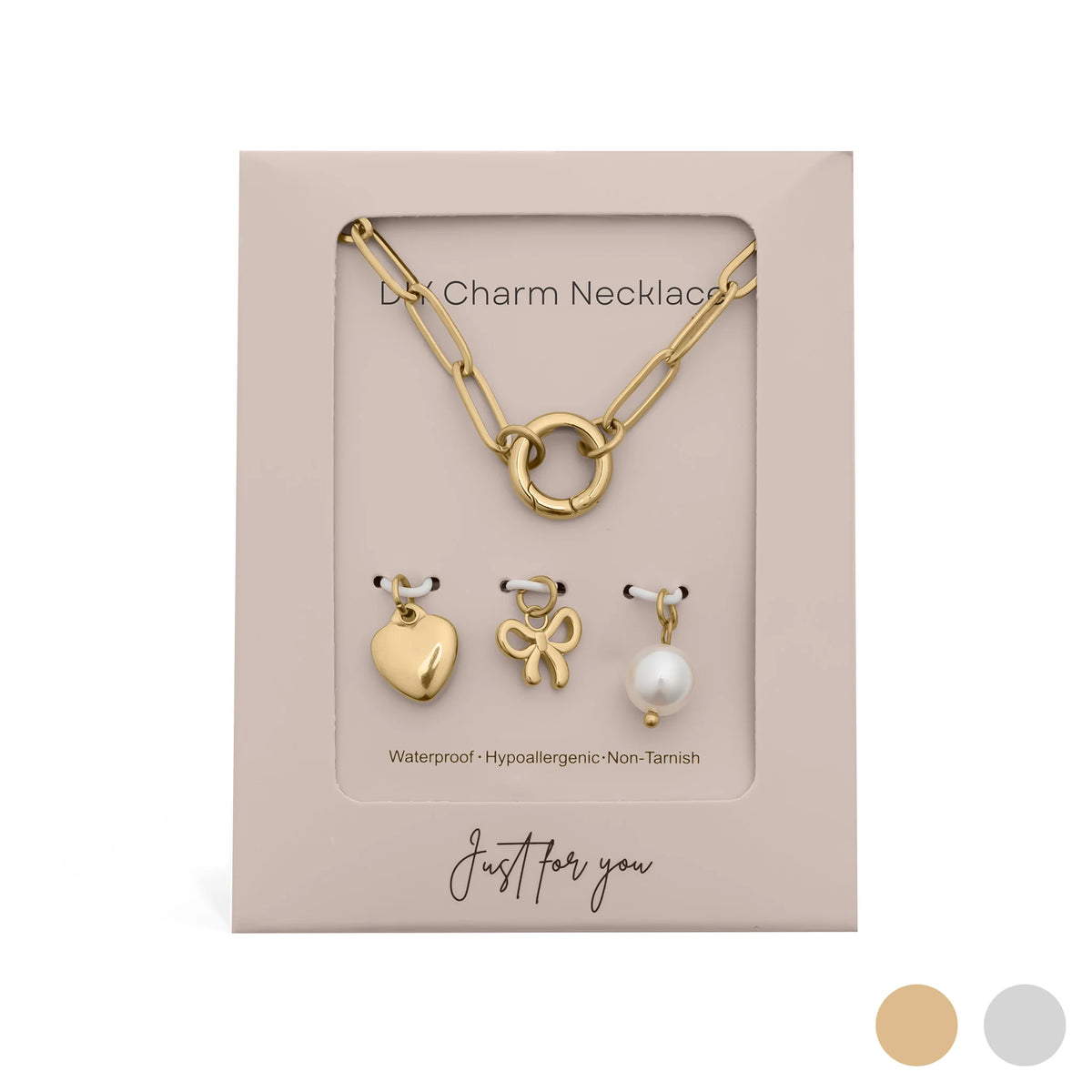 Charm Necklace Gift Set {Multiple Styles! Gold/Silver Metal} - KaraMarie