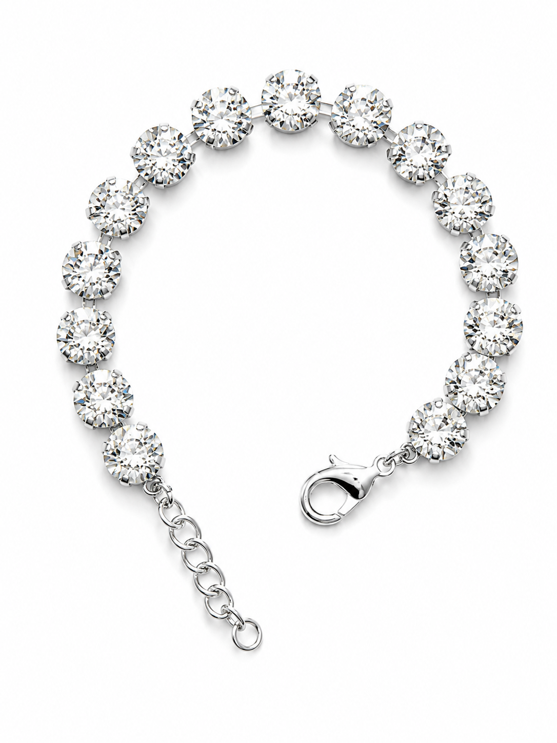 Party in the USA Collection :: 8mm Diamonds Bracelet