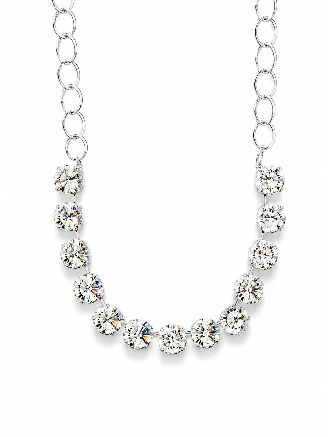 Party in the USA Collection :: Diamonds Statement Necklace