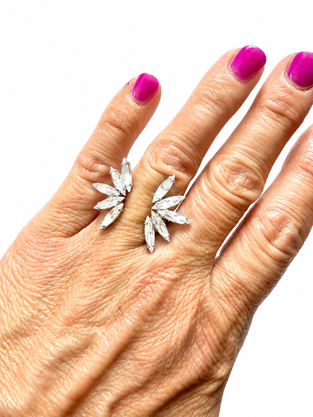 Party in the USA Collection :: Feather Open Top Ring