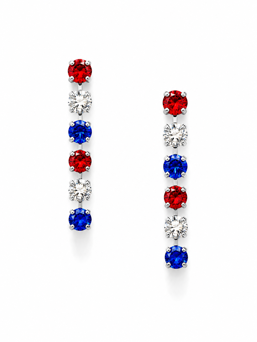 Party in the USA Collection :: 6mm Long Polka Dot