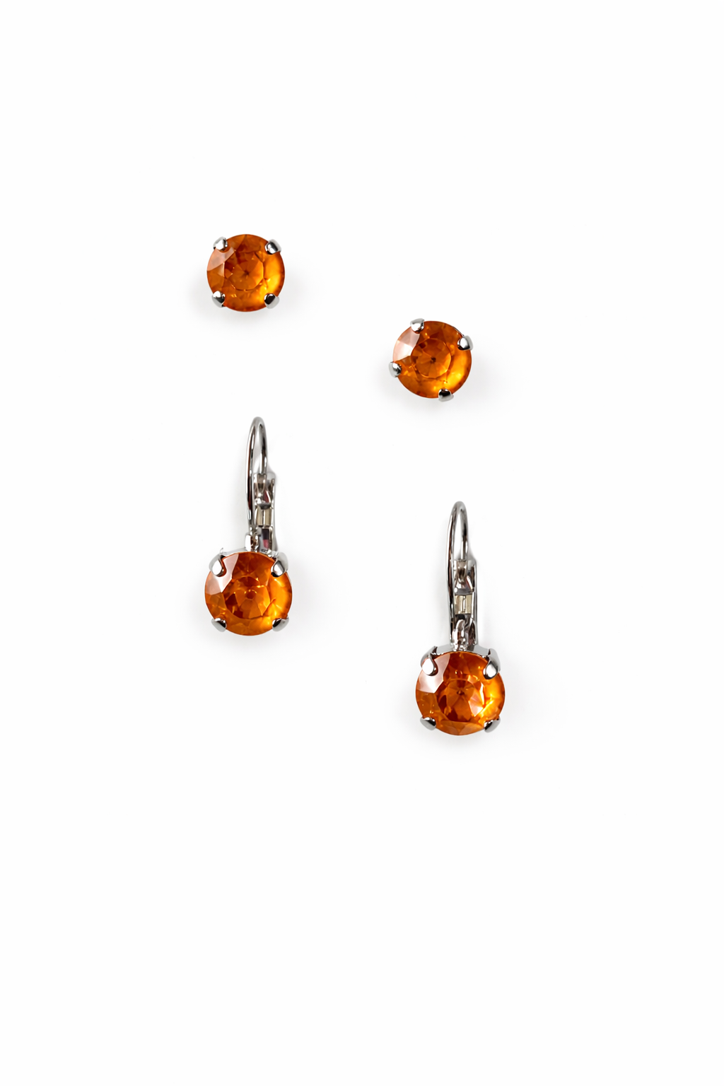 8mm Drop OR Post in Mango Ignite {NEW COLOR!}