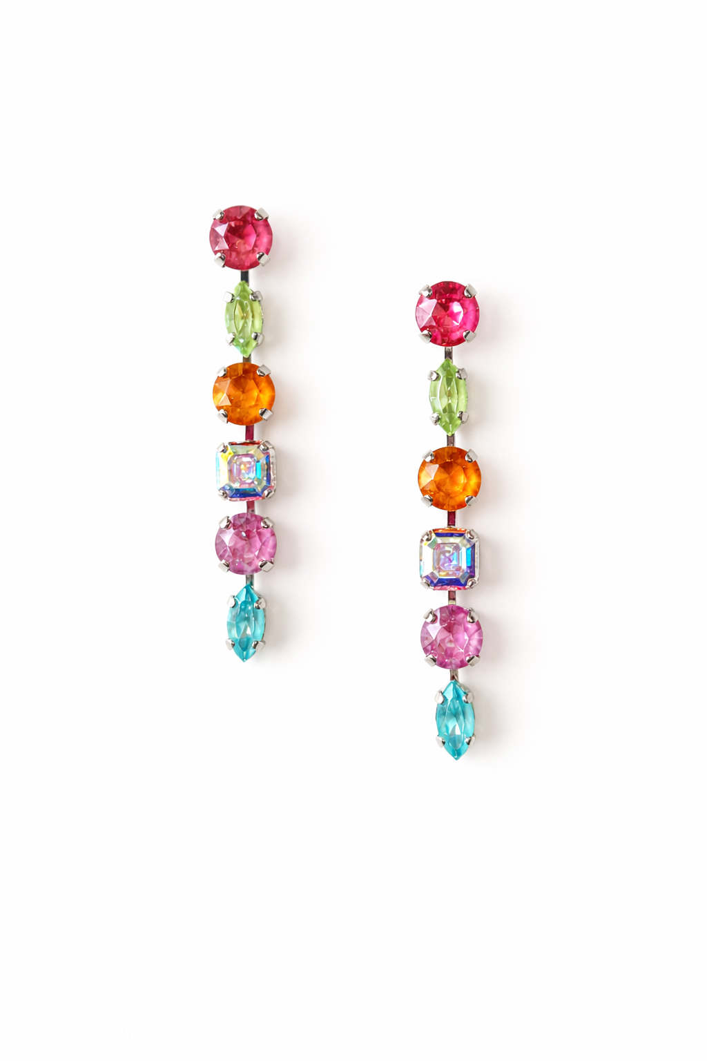 Tropics Collection :: Confetti Drop Earrings - KaraMarie