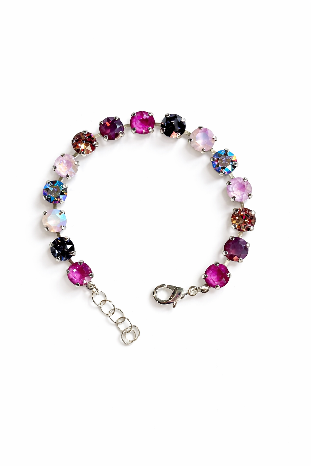 Pops of Purple Diamonds Bracelet - KaraMarie