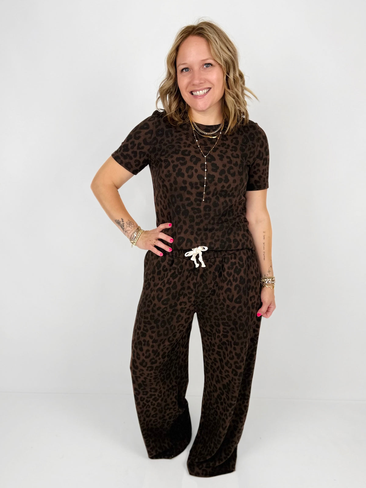 Ampersand Thermal Lulu Tee - Roam Wild {S-3X} - KaraMarie