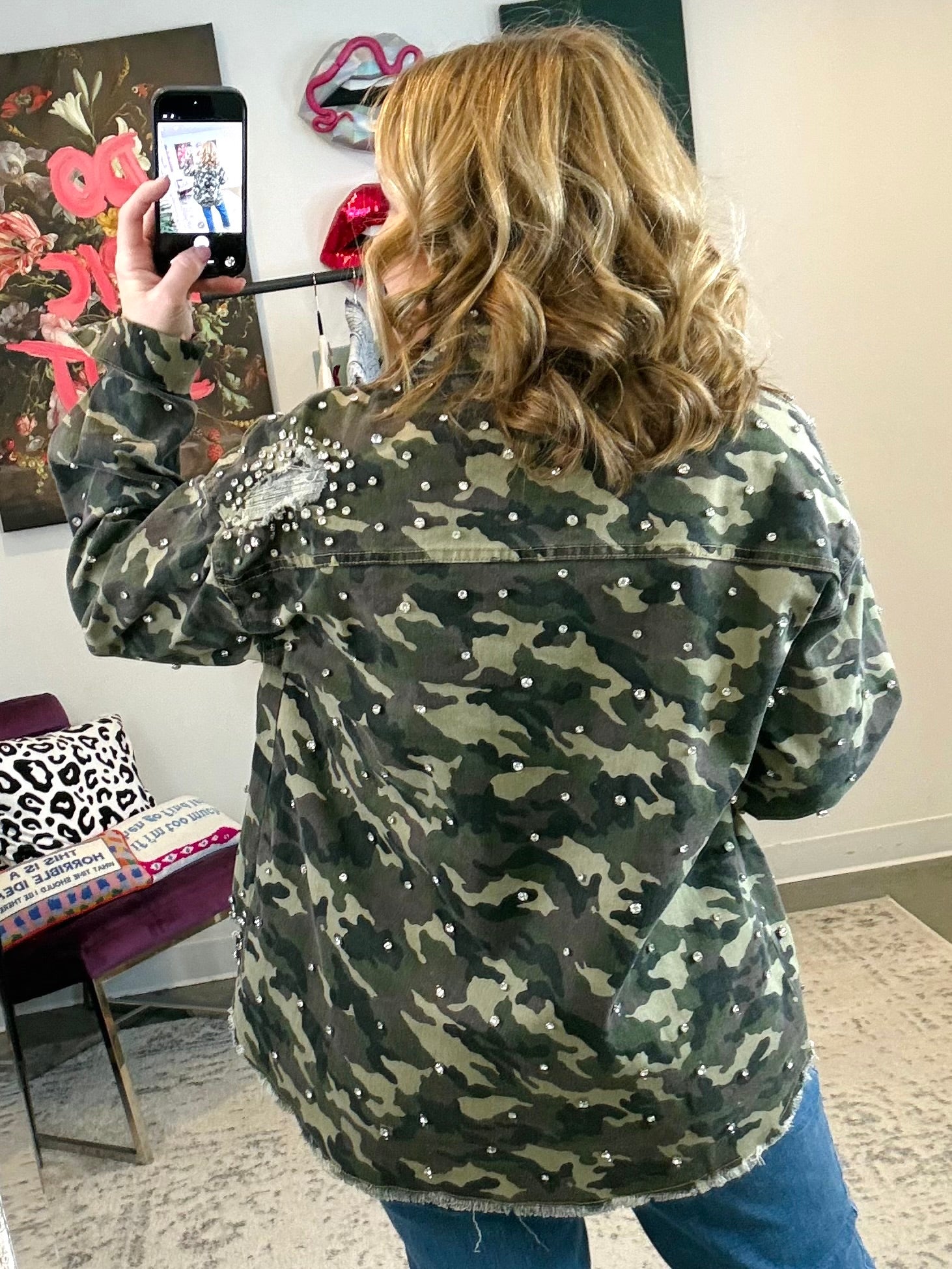 Glamouflage Jacket {S-L} - KaraMarie