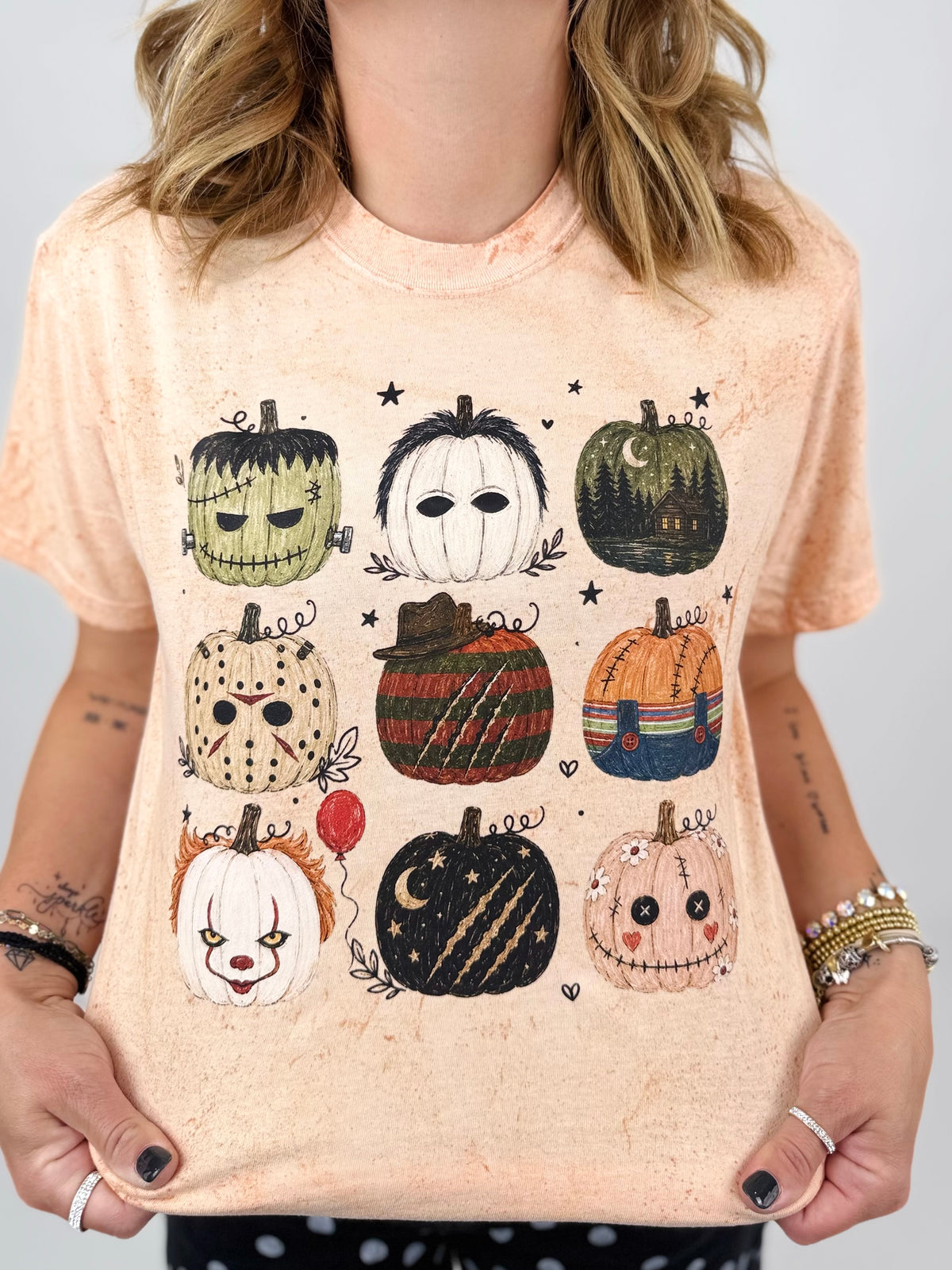 Horror Movie Pumpkins Graphic Tee {Custom Order!}