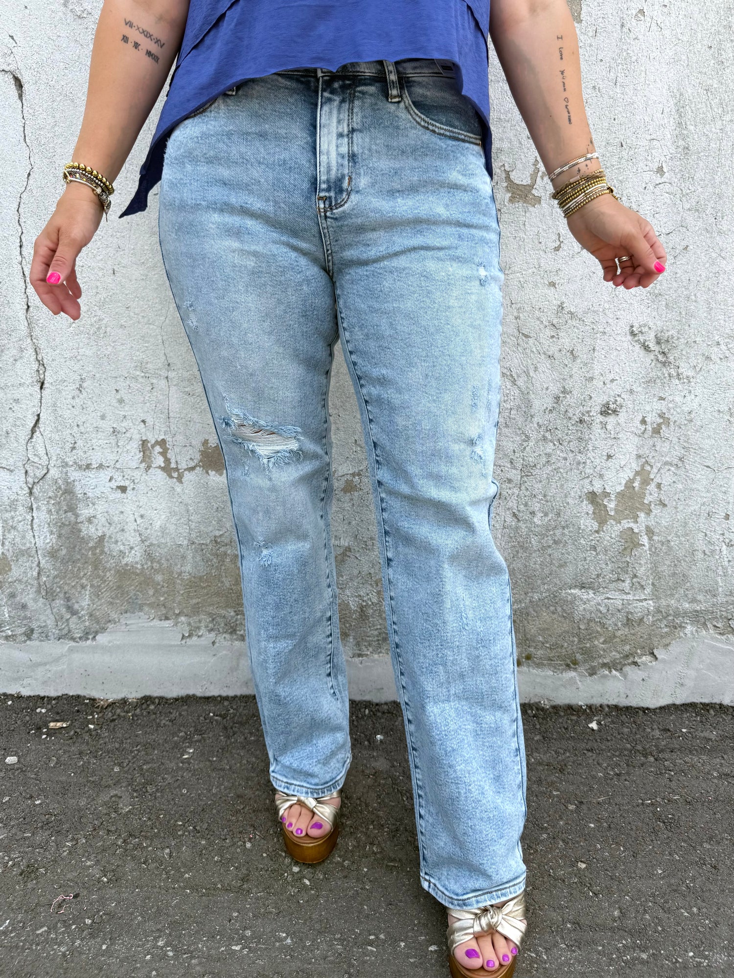 Judy Blue Revival 90's Straight Jeans {1-18W}