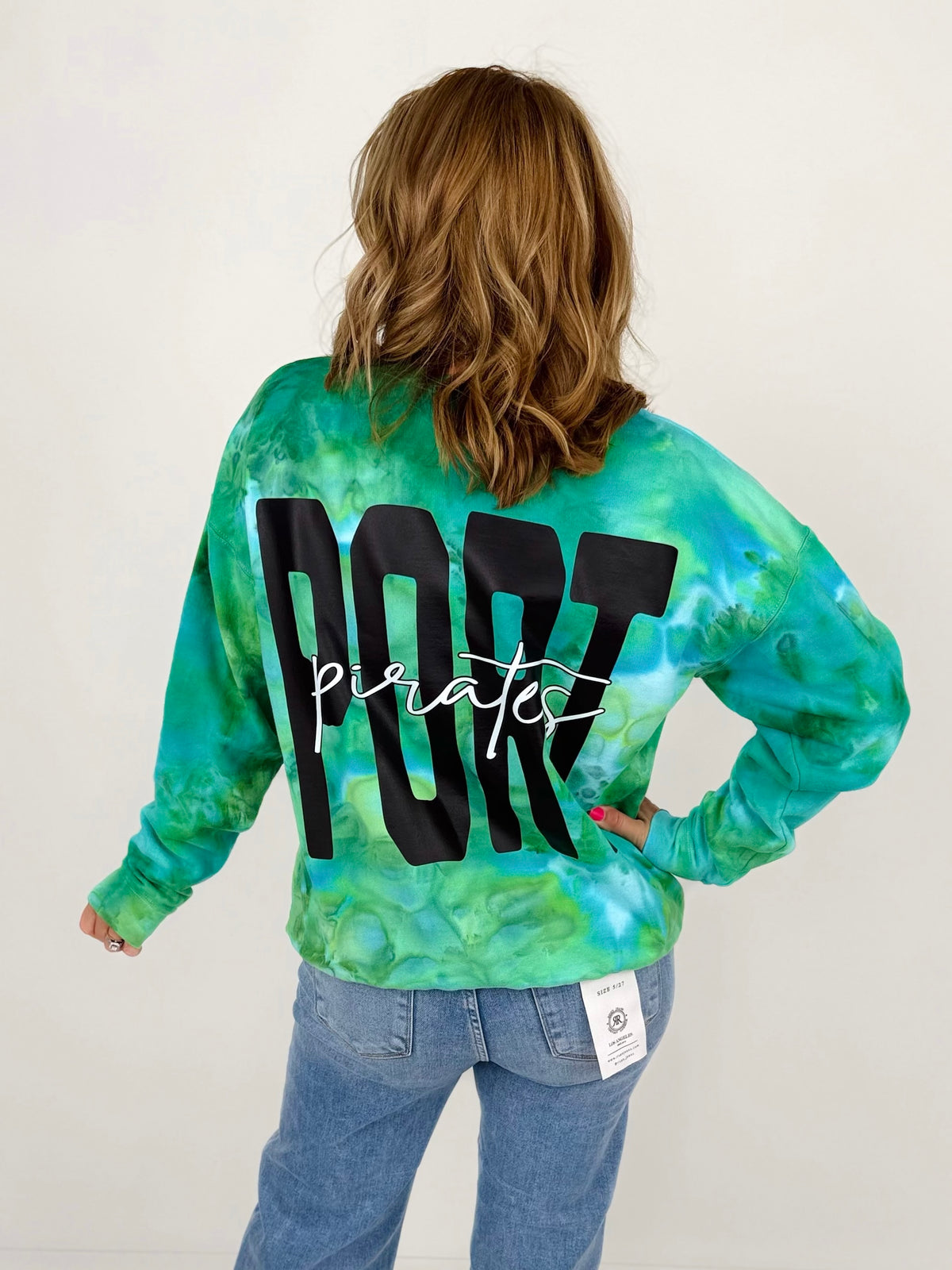 PIRATES Hometown Hype Custom Ice Dye Sweatshirt {S-3X}
