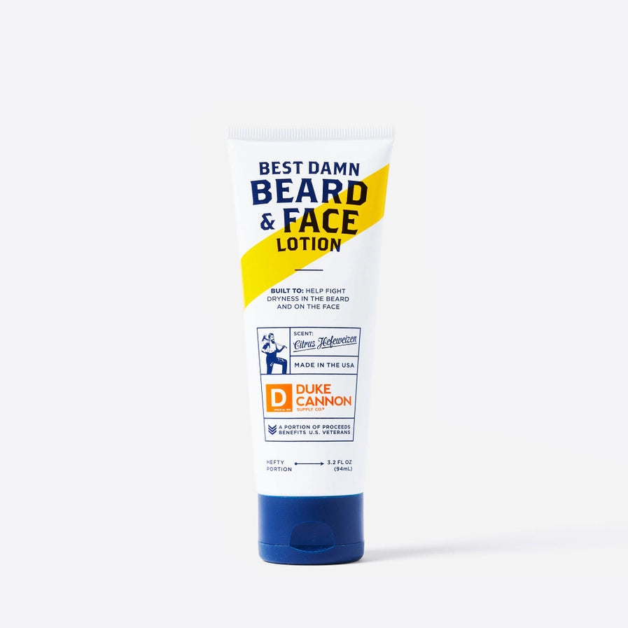 Duke Cannon Beard & Face Lotion