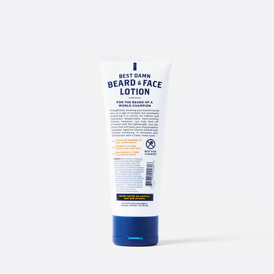 Duke Cannon Beard & Face Lotion