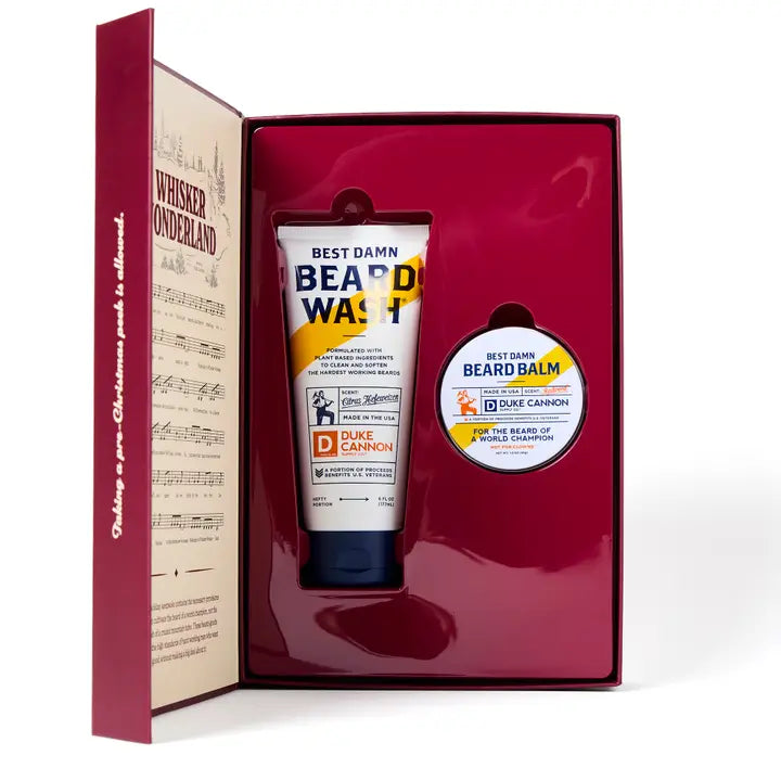 Duke Cannon Whisker Wonderland Beard Care Gift Set
