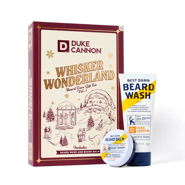 Duke Cannon Whisker Wonderland Beard Care Gift Set