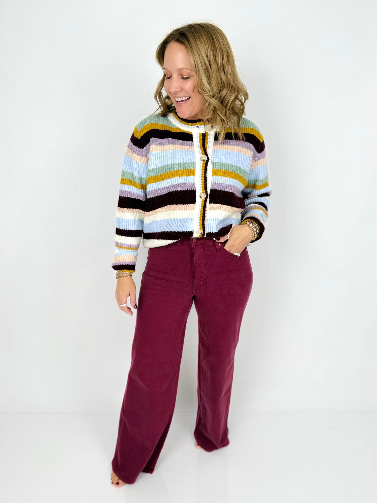Judy Blue Berry Bliss Wide-Leg Jeans {0-18W}