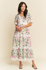 Painted Petals Lace Maxi Dress {S-L} - KaraMarie