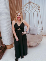 Knotted Bliss Maxi Dress in Black {S-3X} - KaraMarie