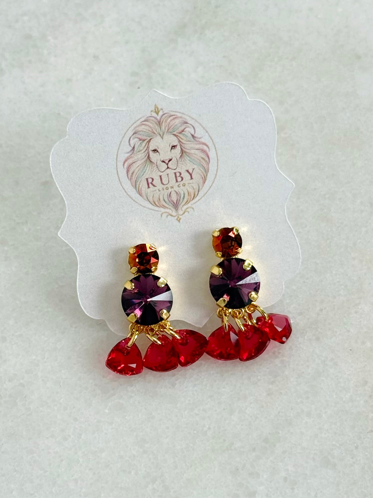 The Fireside Fringe Earrings :: Autumn Sunrise Collection