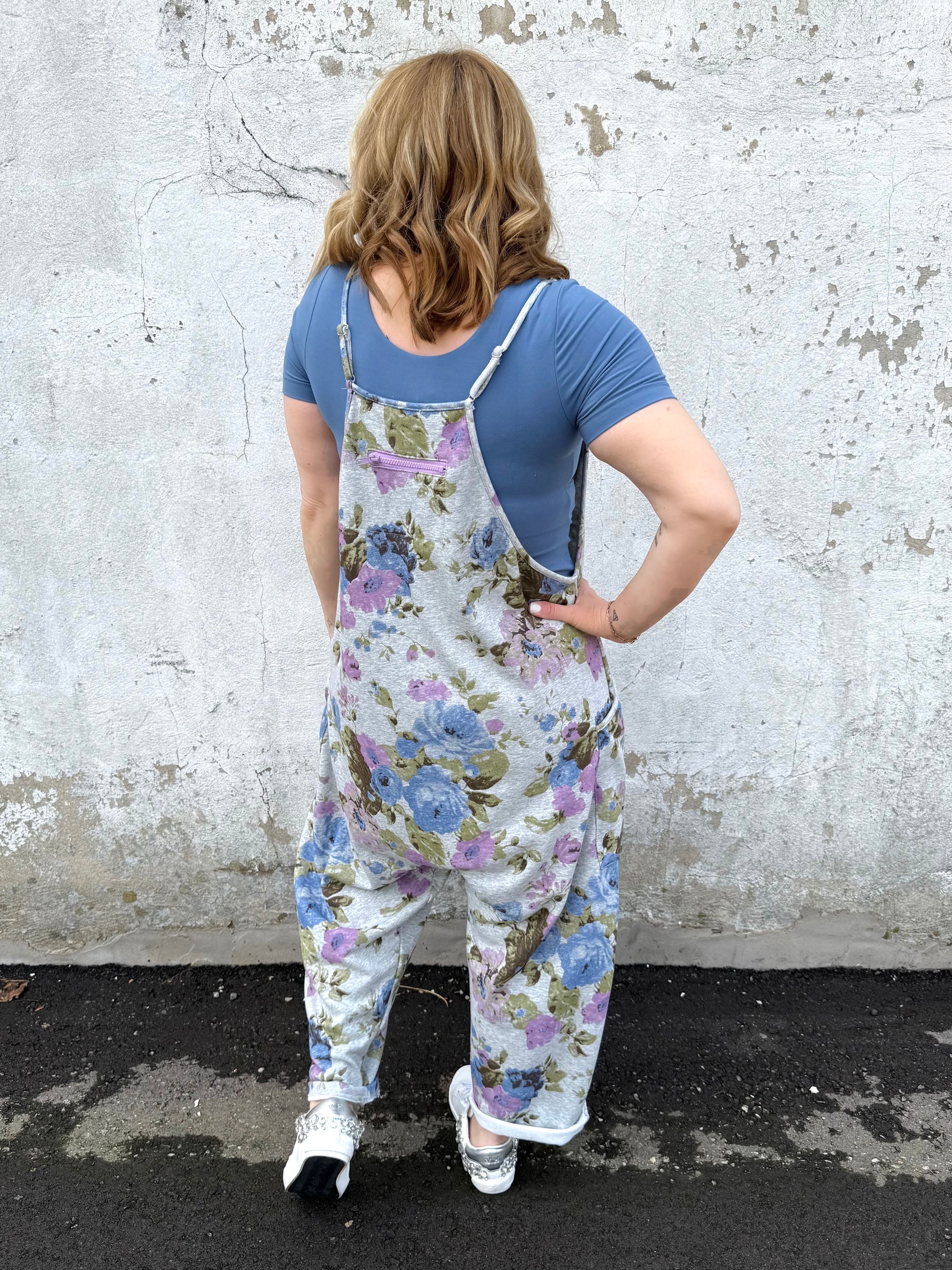 Chill Bloom Harem Jumpsuit {S-3X} - KaraMarie