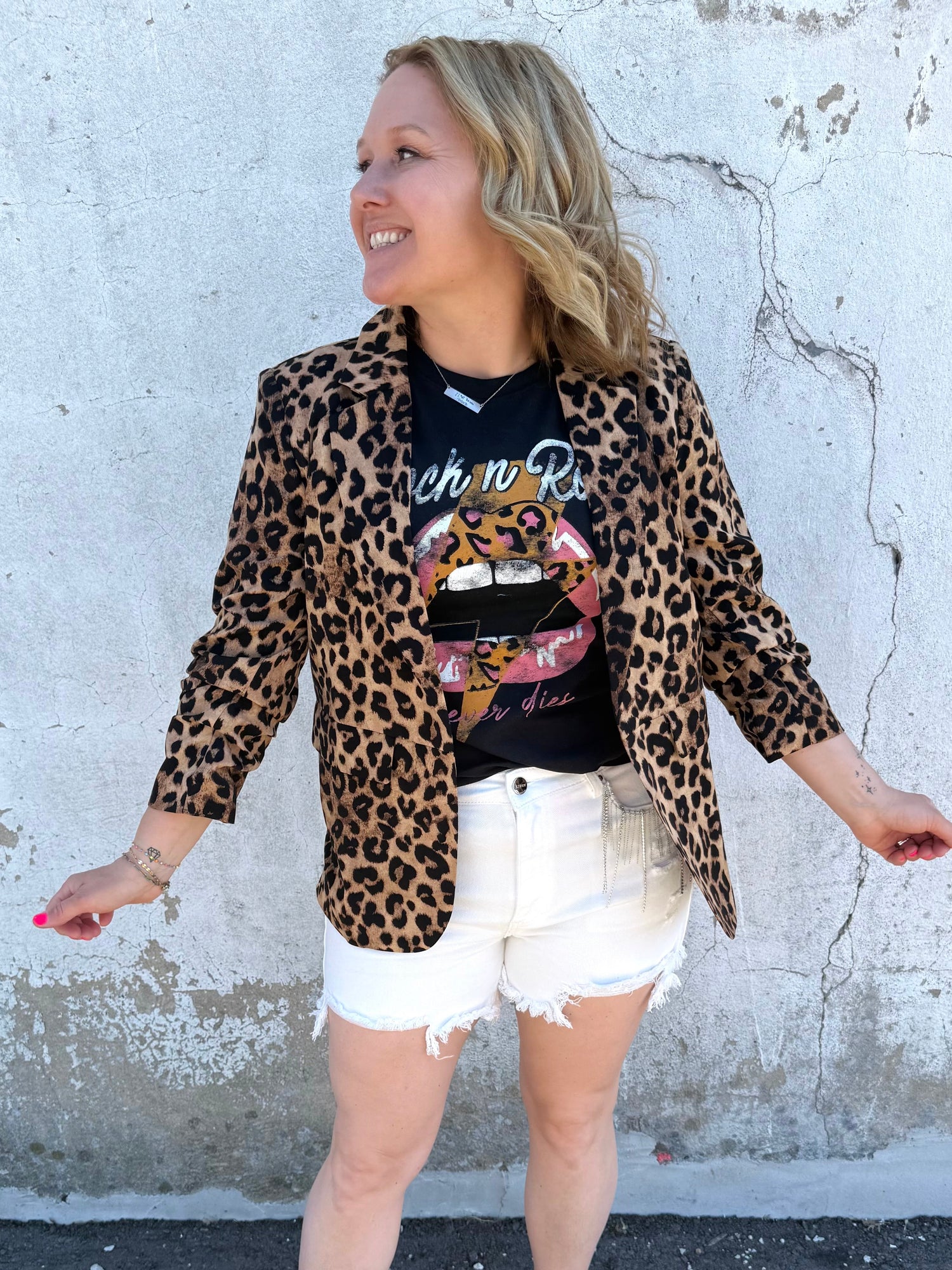Fierce Flair Blazer {S-3X}