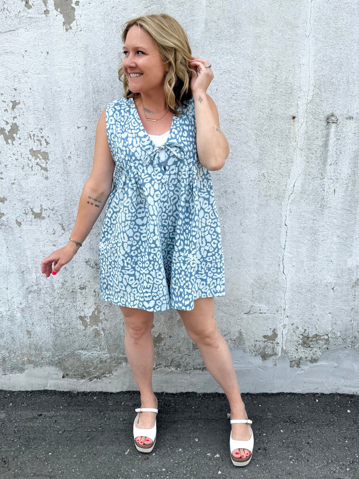 Wild Wash Romper {S-3X} - KaraMarie