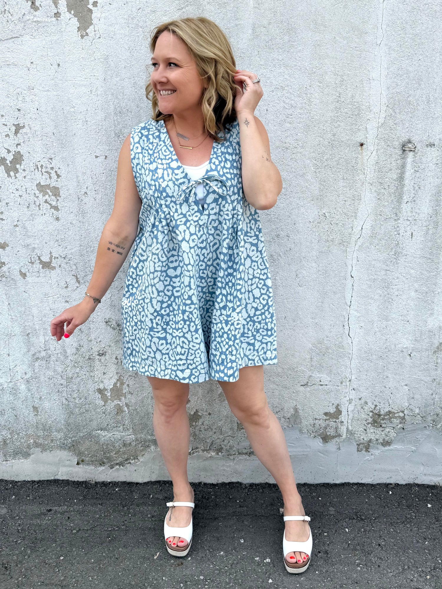Wild Wash Romper {S-3X} - KaraMarie
