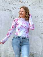 Bloom Veil Mesh Top {S-3X} - KaraMarie
