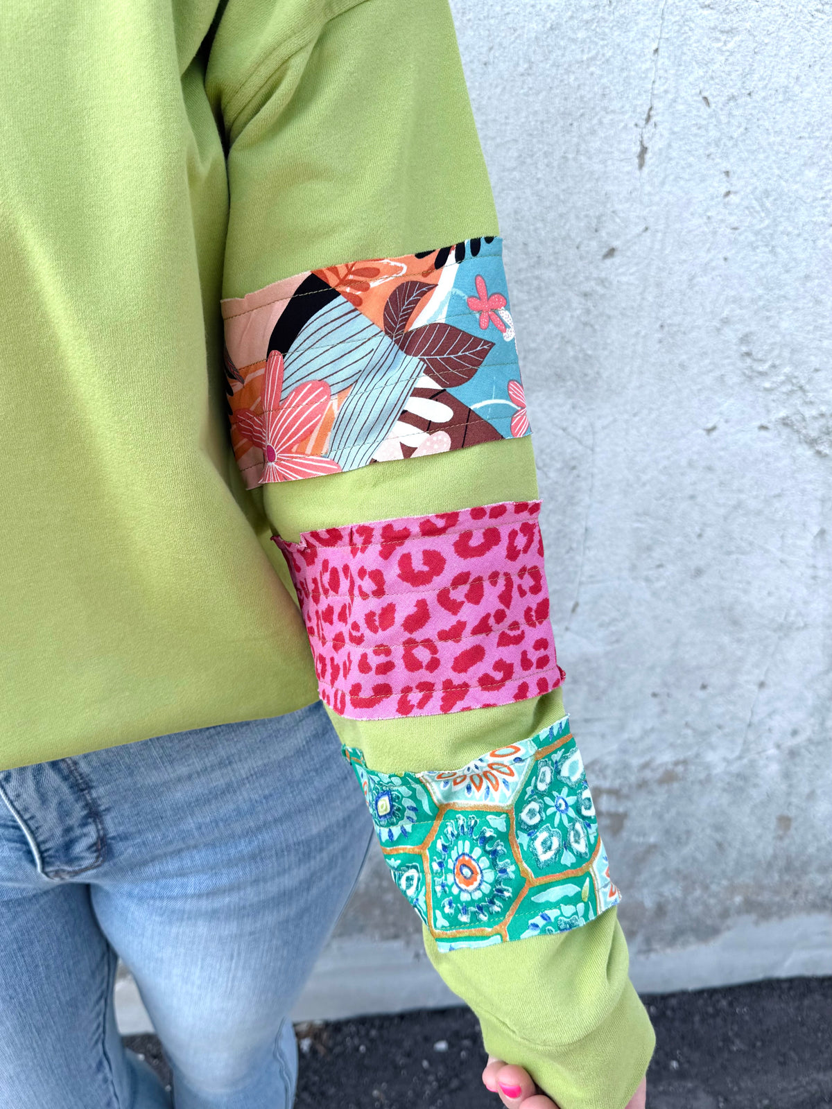 Mix Me Up Top - Green {S-3X} - KaraMarie