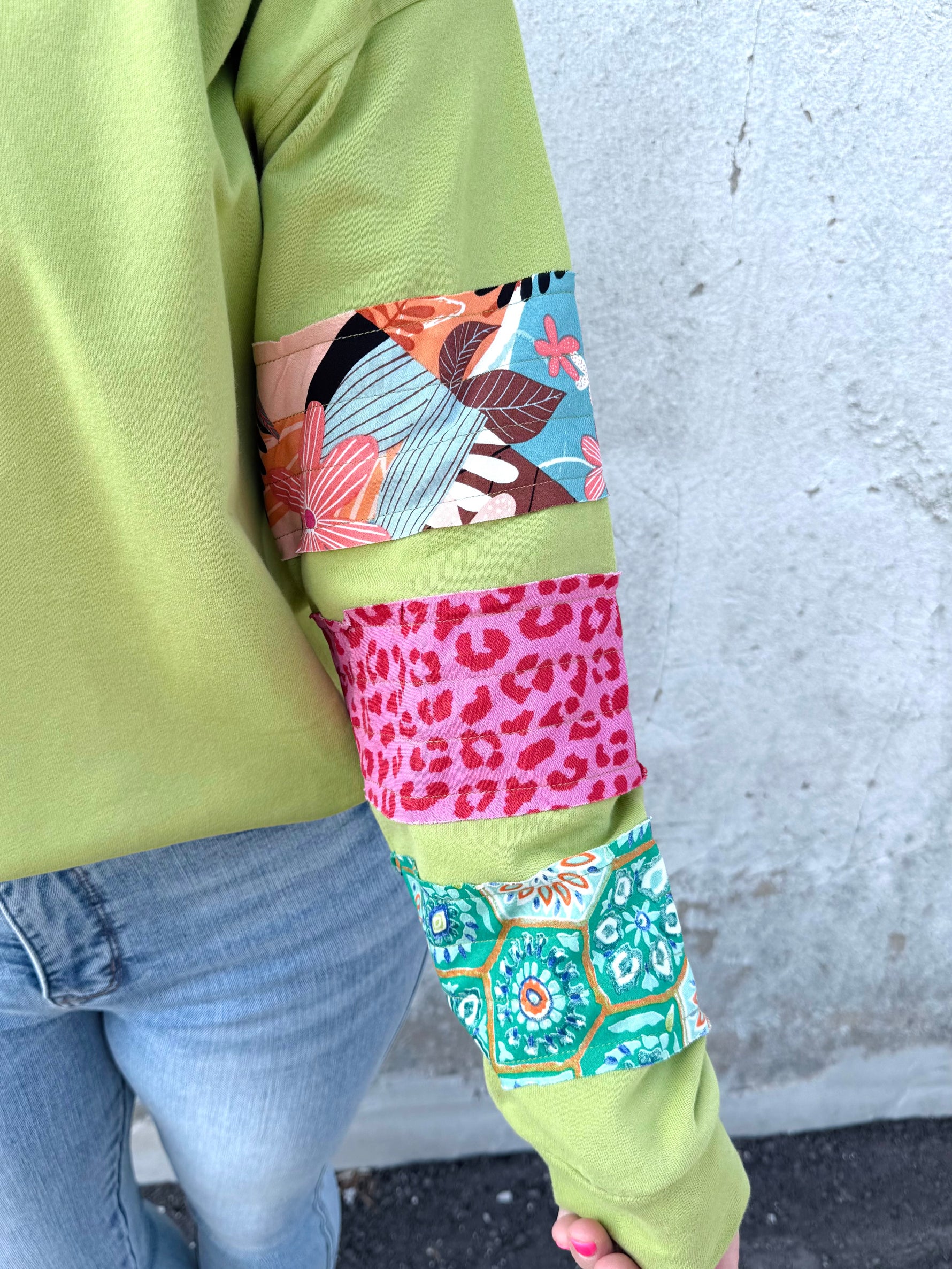 Mix Me Up Top - Green {S-3X} - KaraMarie