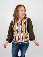 Waveform Sweater Top {S-L} - KaraMarie
