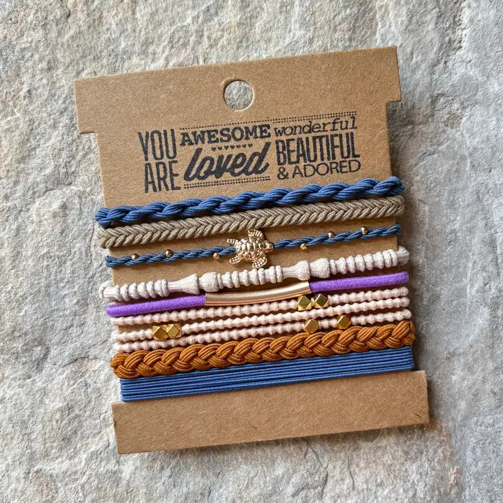 {BKFD} Boho Hair Ties - Multiple Colors! - KaraMarie