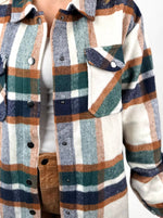 MM Norah Plaid Shacket - Harvest Plaid {S-3X} - KaraMarie