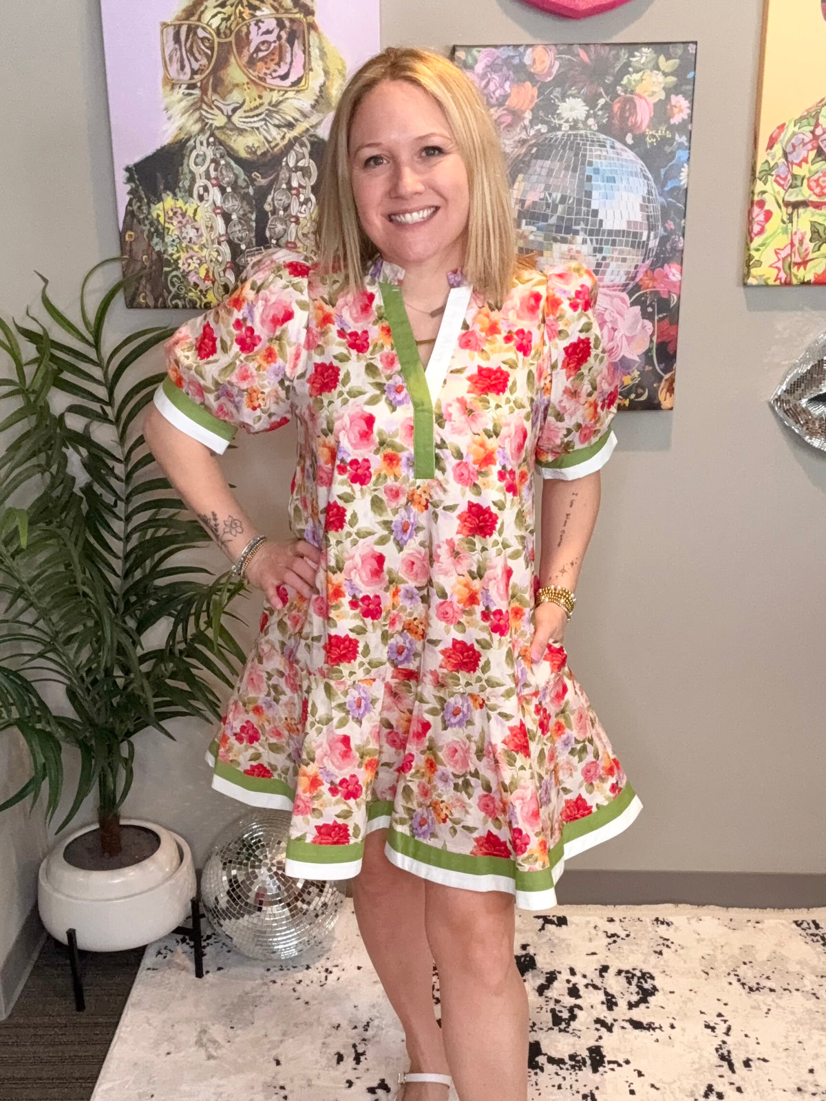 Garden Muse Dress {S-L} - KaraMarie