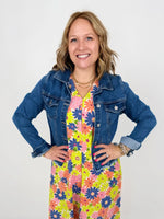 Cut Loose Denim Jacket {Size S-3X} - KaraMarie