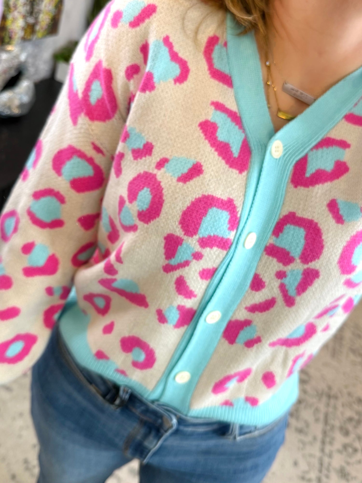 Feline Fix Cardigan Top {S-3X} - KaraMarie