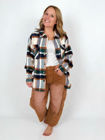 MM Norah Plaid Shacket - Harvest Plaid {S-3X} - KaraMarie