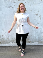 Glam Snap Sleeveless Jacket {S-L} - KaraMarie
