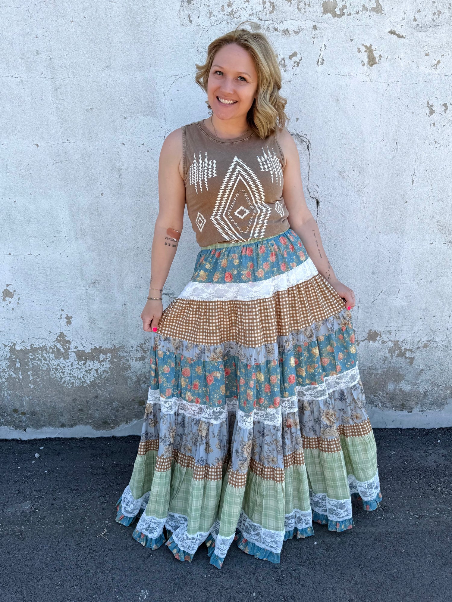 Blakeley Country Summer Maxi Skirt {XS-2X}