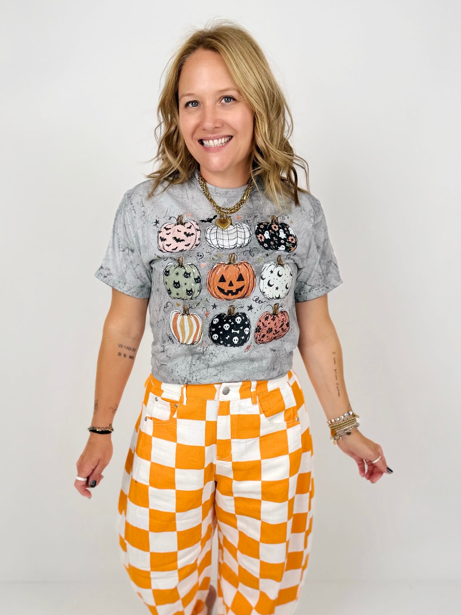 Spooky Pumpkins Graphic Tee {Custom Order!}