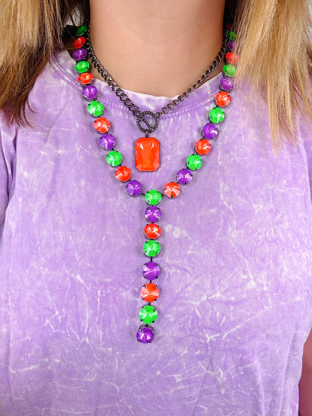 The Sabrina Necklace :: Neon Halloween