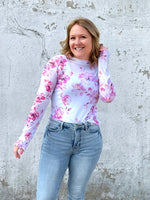 Bloom Veil Mesh Top {S-3X} - KaraMarie