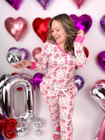 Pajama Set - Long Sleeve - Disco Cherry - KaraMarie
