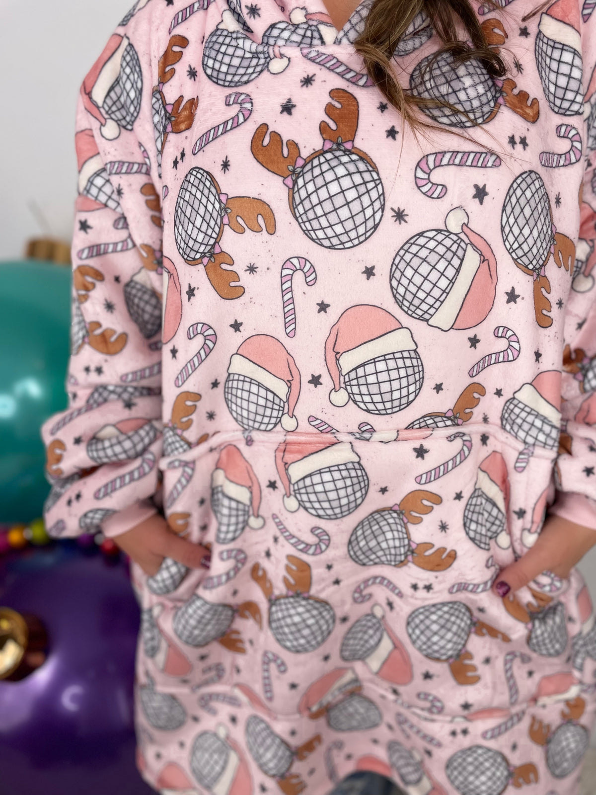 KMB Custom HOLIDAY Blanket Hoodies!! ADULT + KID SIZE {Multiple Prints!} - KaraMarie