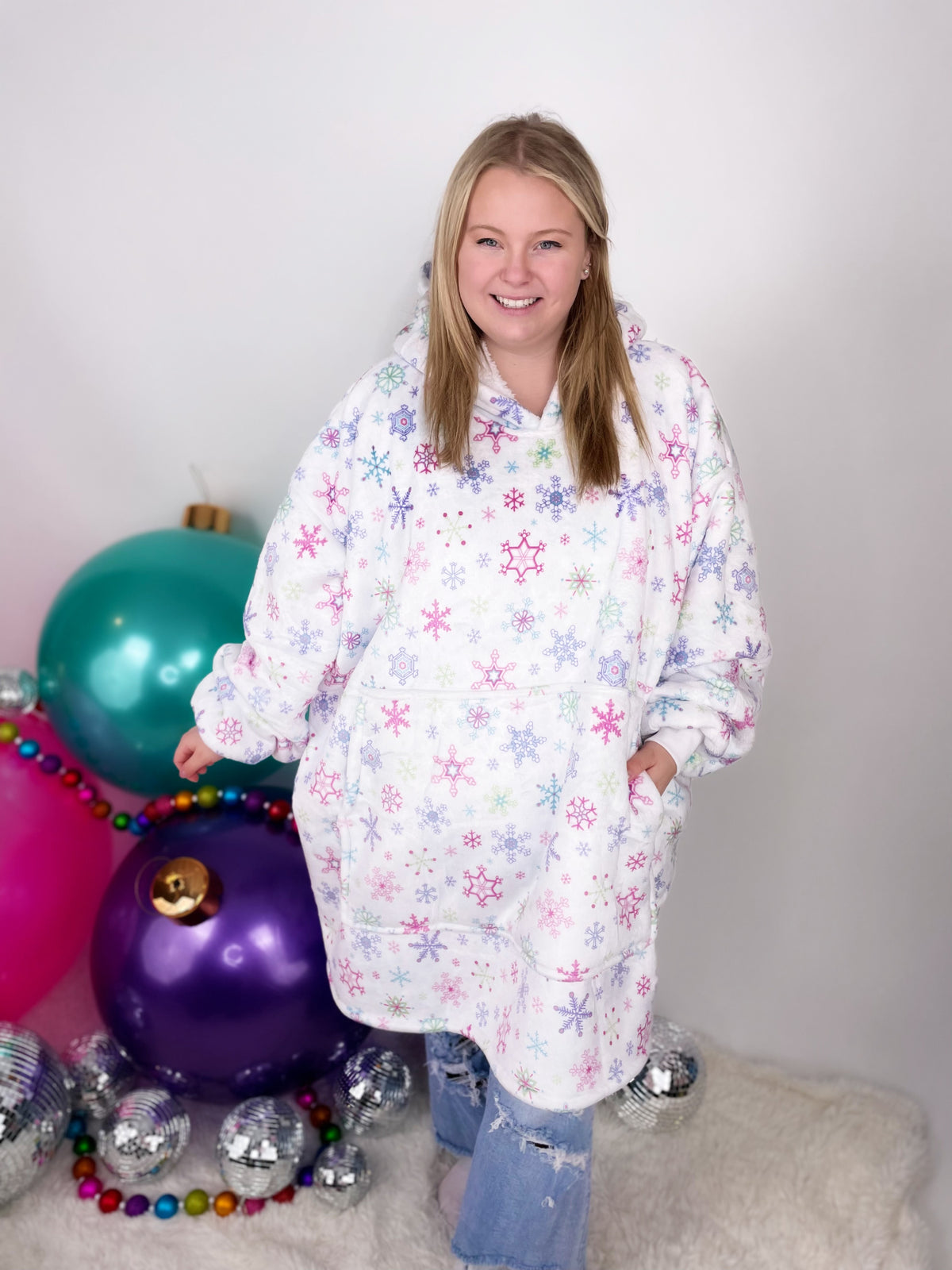 KMB Custom HOLIDAY Blanket Hoodies!! ADULT + KID SIZE {Multiple Prints!} - KaraMarie