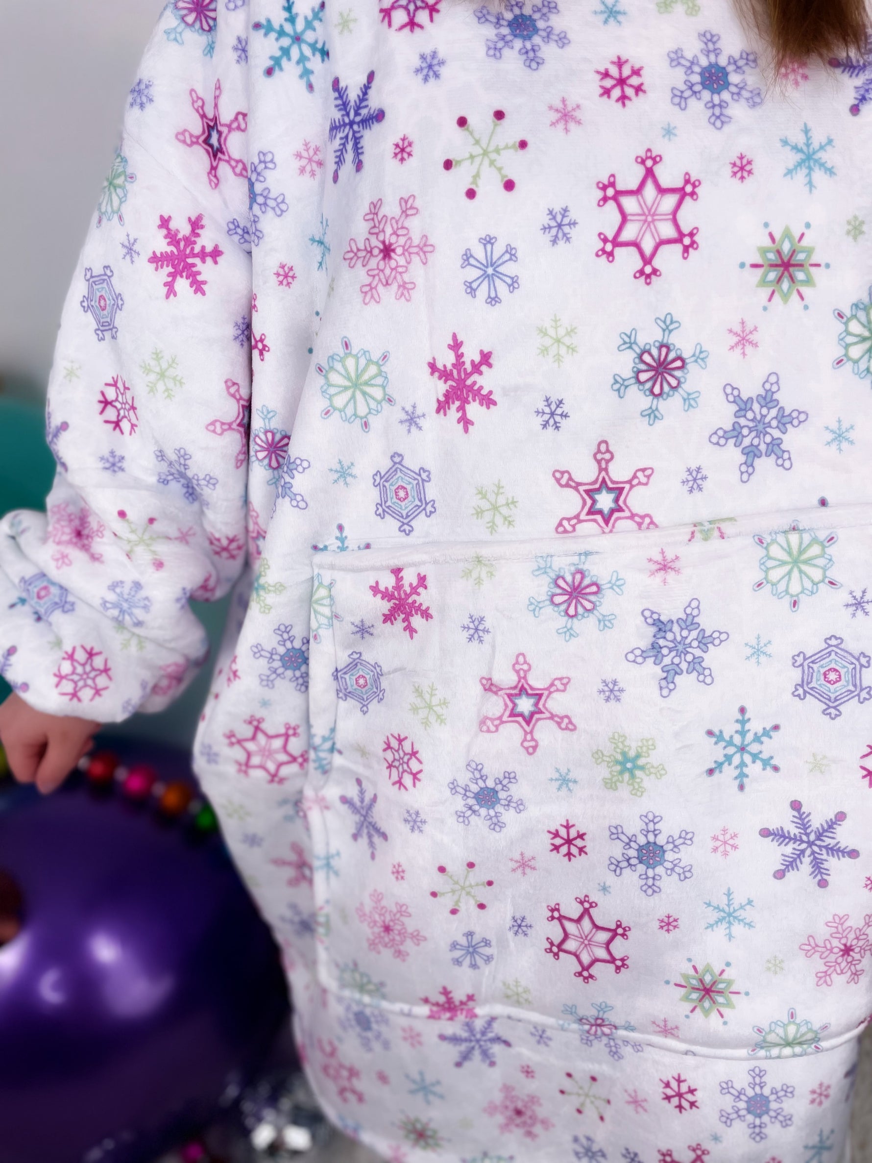 KMB Custom HOLIDAY Blanket Hoodies!! ADULT + KID SIZE {Multiple Prints!} - KaraMarie